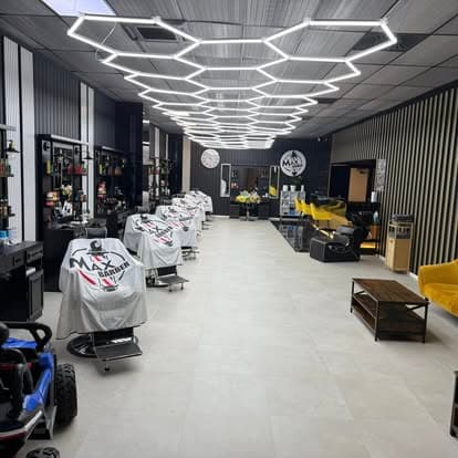 Max Barber Prešov interiér